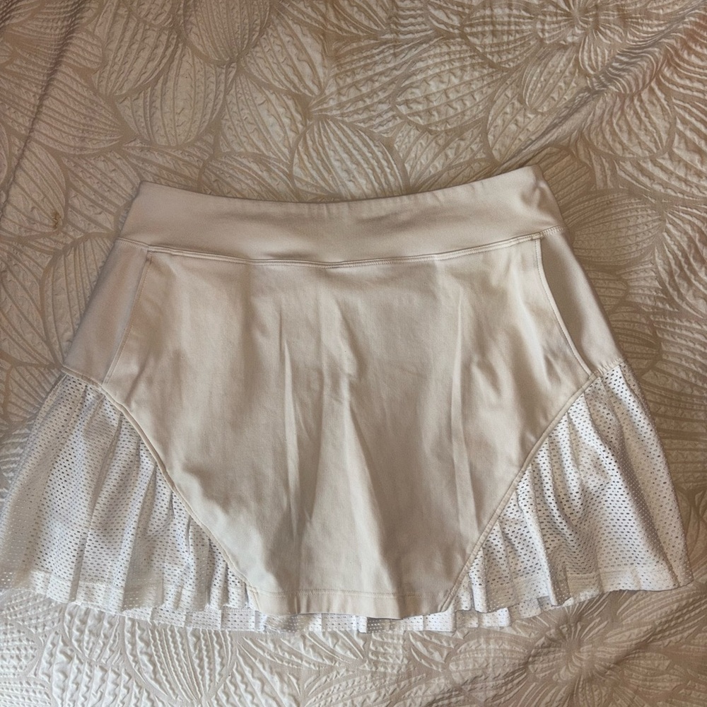 Under Armour Cream Athletic Skirt